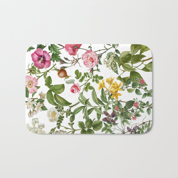 Bonnie Botanical Bloom  Bath Mat Gallery Image 1