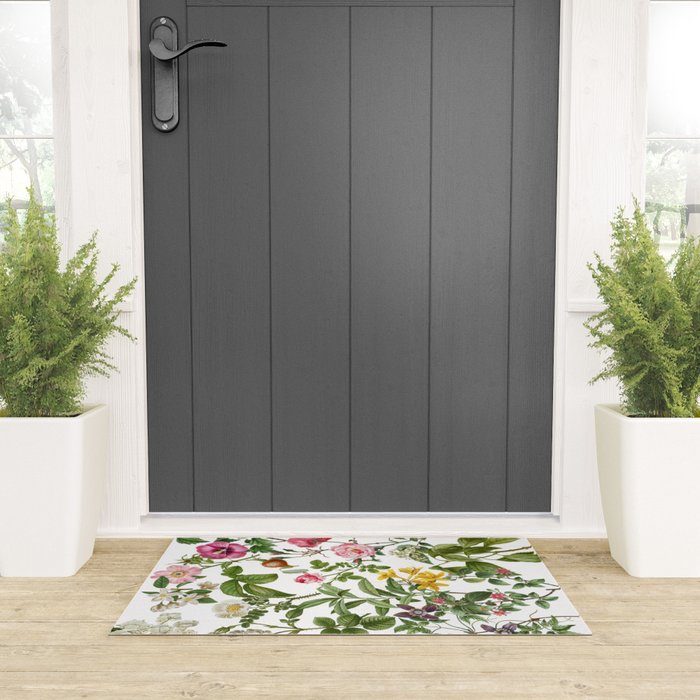 Bonnie Botanical Bloom  Welcome Mat Gallery Image 3