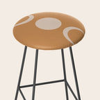 Moon Shapes Minimalism - Desert Sand Stool Gallery Image 2