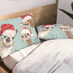 Christmas Animals Gang Pillow Sham Gallery Image 2