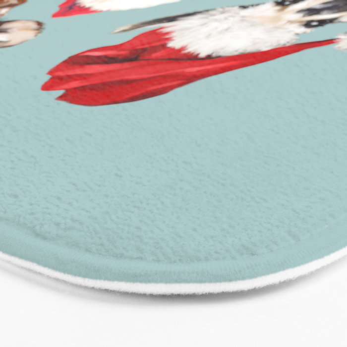 Christmas Animals Gang Bath Mat Gallery Image 3