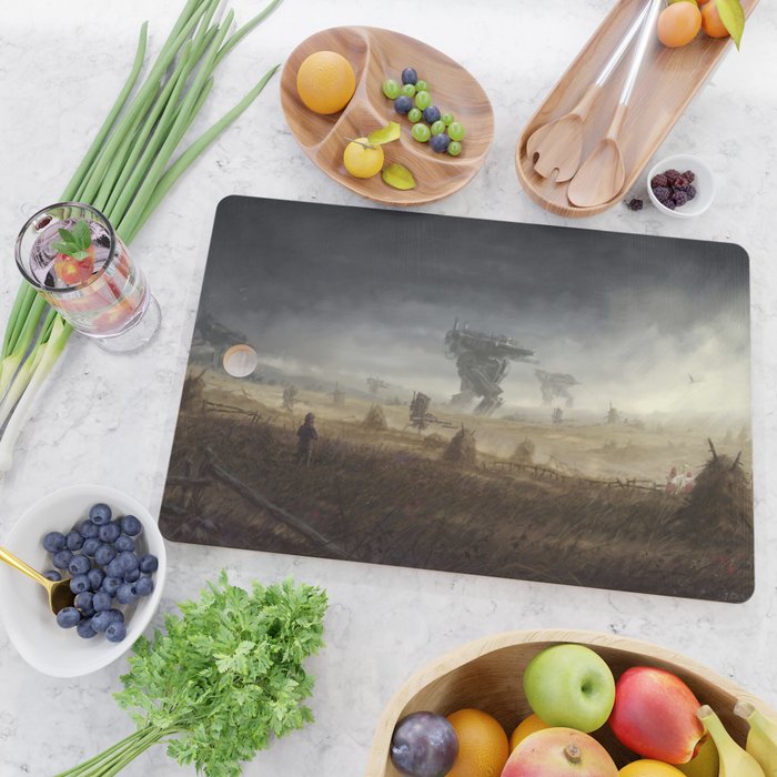 1920 - in the middle of the storm Cutting Board Gallery Image 2