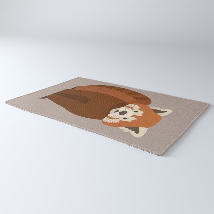 Whimsy Red Panda Rug Gallery Image 3