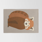 Whimsy Red Panda Rug Gallery Image 2