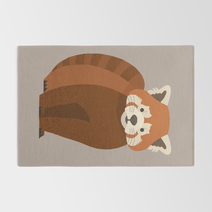 Whimsy Red Panda Rug Gallery Image 2