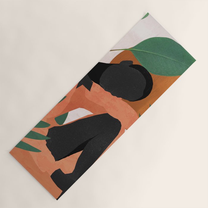 Tropical Girl 10 Yoga Mat Gallery Image 1