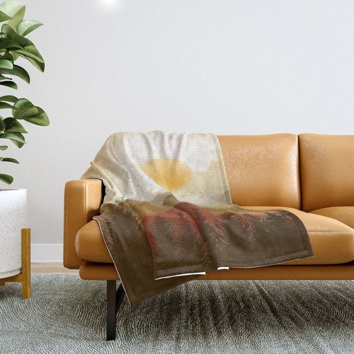 Morning Sun Throw Blanket Gallery Image 1