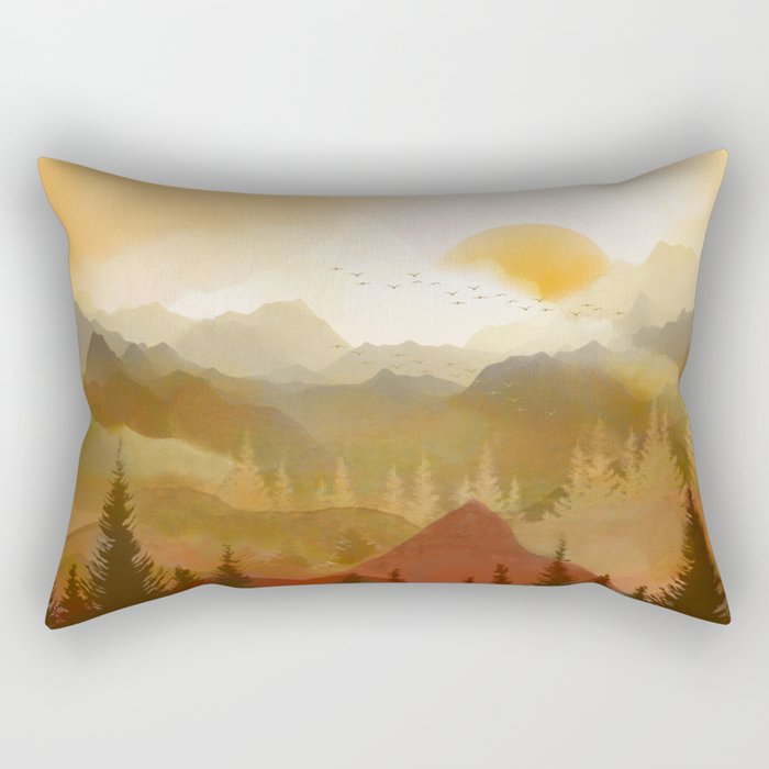 Morning Sun Rectangular Pillow Gallery Image 2