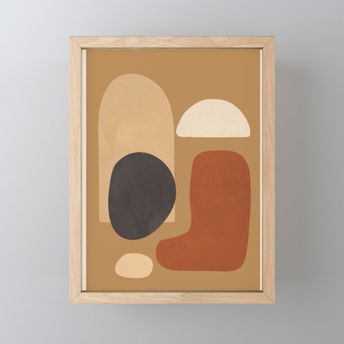 Abstract Minimal Art 1 Mini Art Print Gallery Image 1