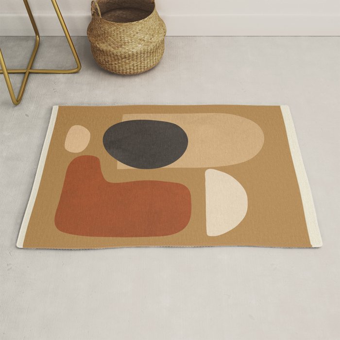 Abstract Minimal Art 1 Rug Gallery Image 1