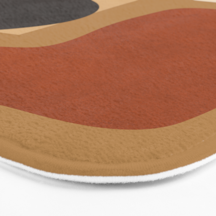 Abstract Minimal Art 1 Bath Mat Gallery Image 3