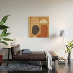 Abstract Minimal Art 1 Wood Wall Art Gallery Image 2