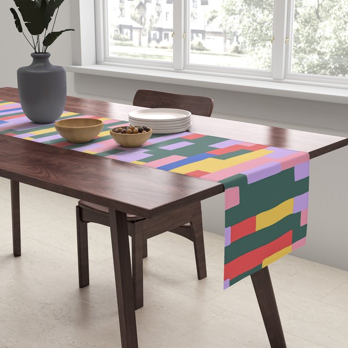 Bricks #3 Table Runner Gallery Image 2