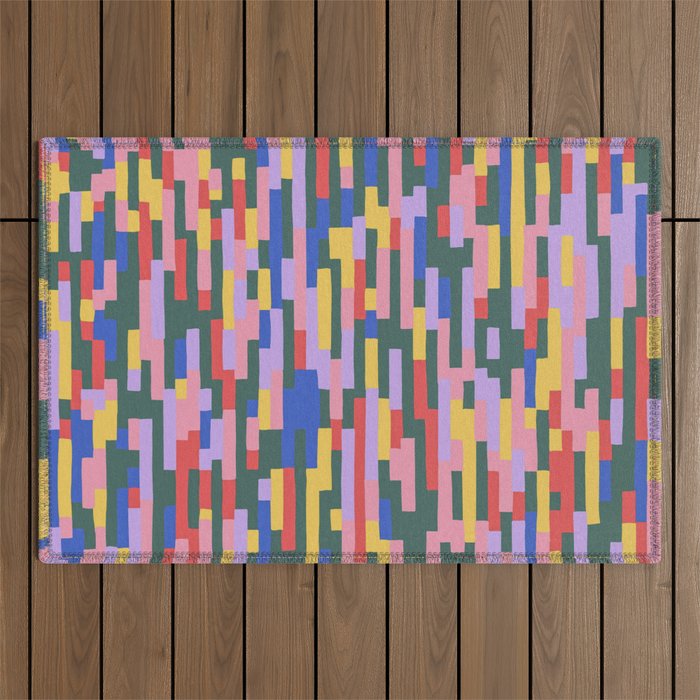Bricks #3 Outdoor Rug Gallery Image 1