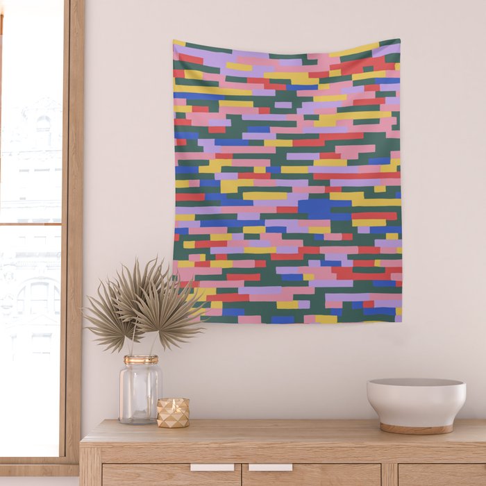 Bricks #3 Wall Tapestry Gallery Image 2