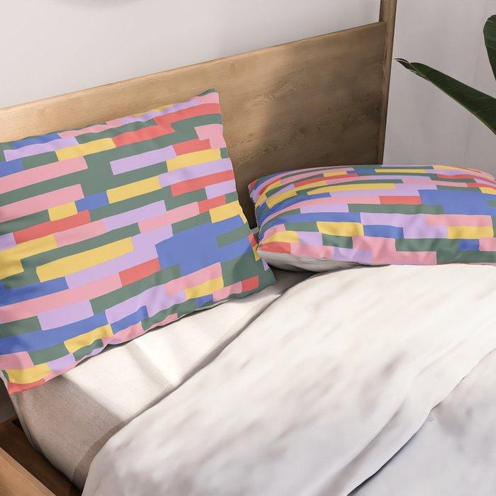 Bricks #3 Pillow Sham Gallery Image 2