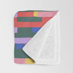 Bricks #3 Throw Blanket Gallery Image 3