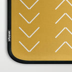 Mudcloth II (Mustard Yellow) Laptop Sleeve Gallery Image 3