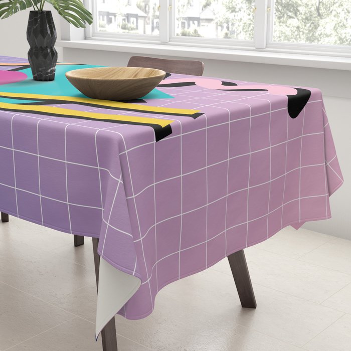 Memphis Pattern 10 - 90s - Retro Tablecloth Gallery Image 3