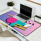 Memphis Pattern 10 - 90s - Retro Desk Mat Gallery Image 2