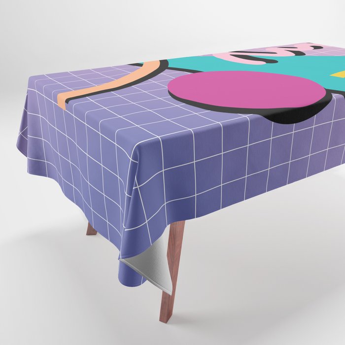 Memphis Pattern 10 - 90s - Retro Tablecloth Gallery Image 1