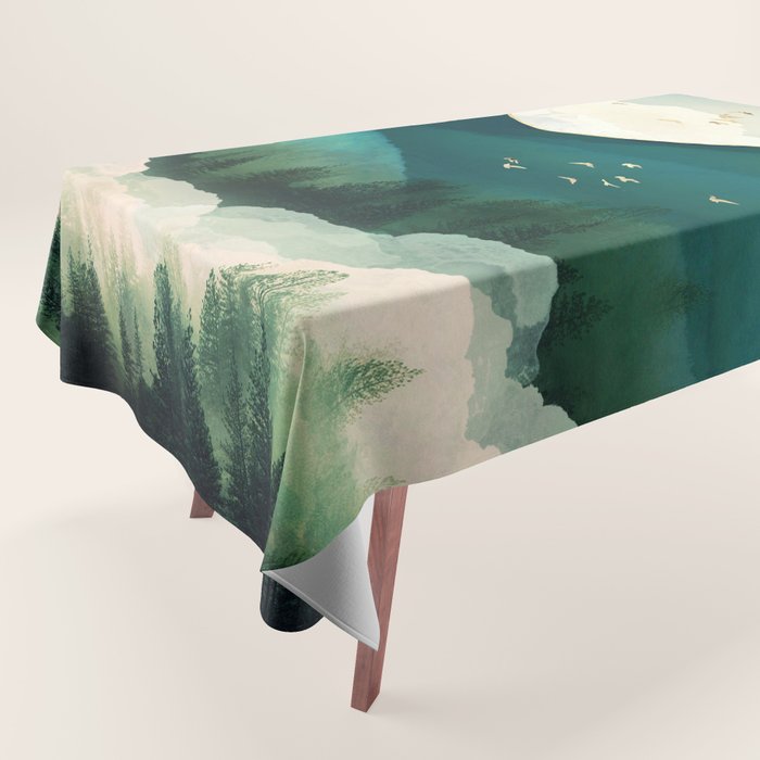 Emerald Hills Tablecloth Gallery Image 1