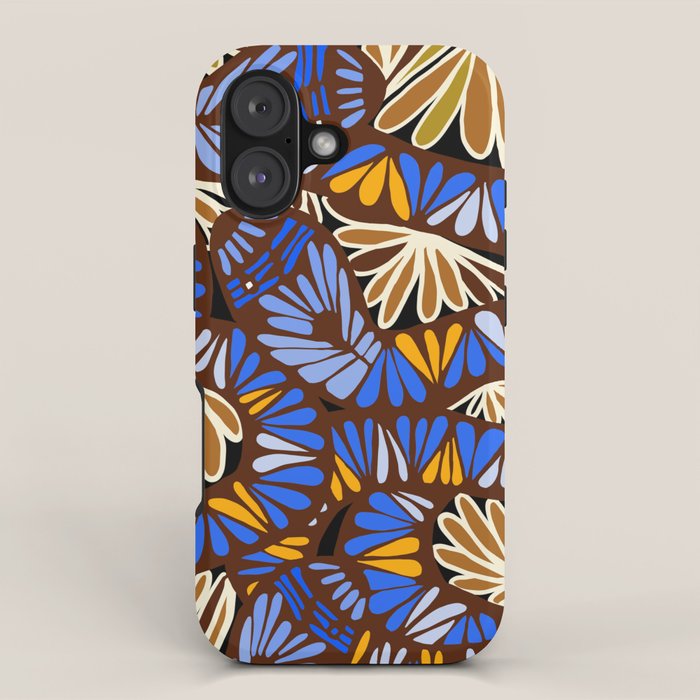 Decorative snakes and flowers iPhone Case Gallery Image 1