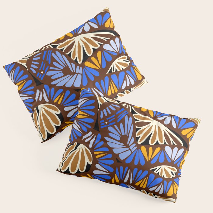Decorative snakes and flowers Pillow Sham Gallery Image 3