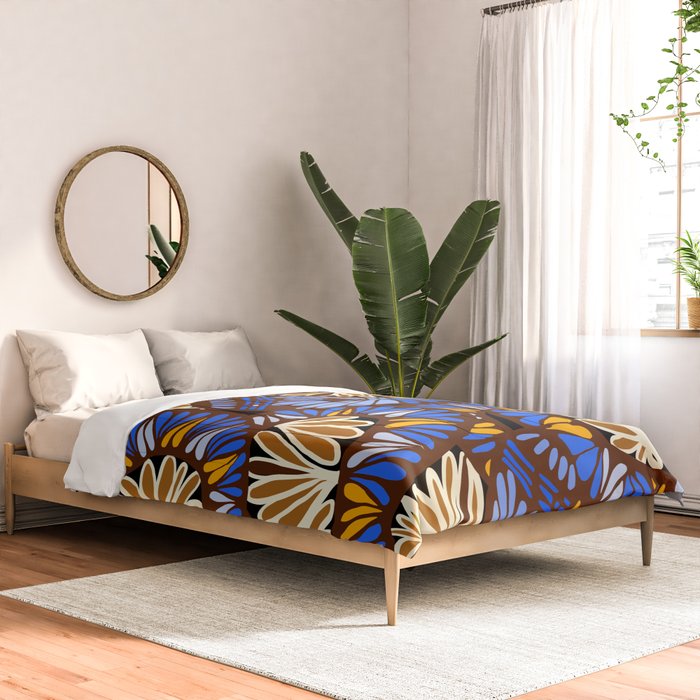 Decorative snakes and flowers Comforter Gallery Image 2