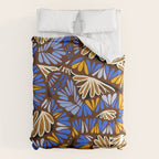 Decorative snakes and flowers Duvet Cover Gallery Image 6