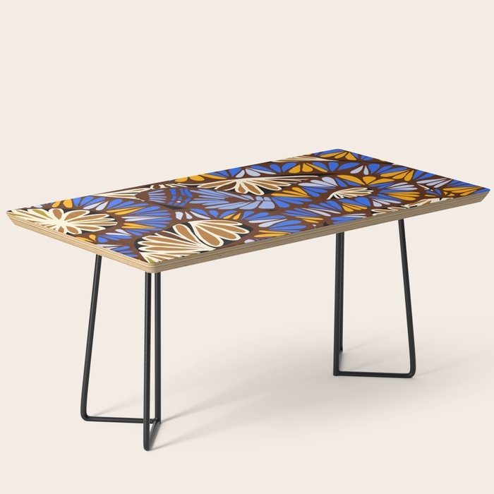 Decorative snakes and flowers Coffee Table Gallery Image 1