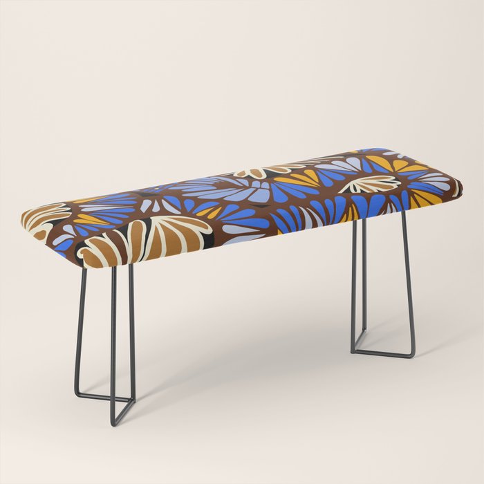 Decorative snakes and flowers Bench Gallery Image 1