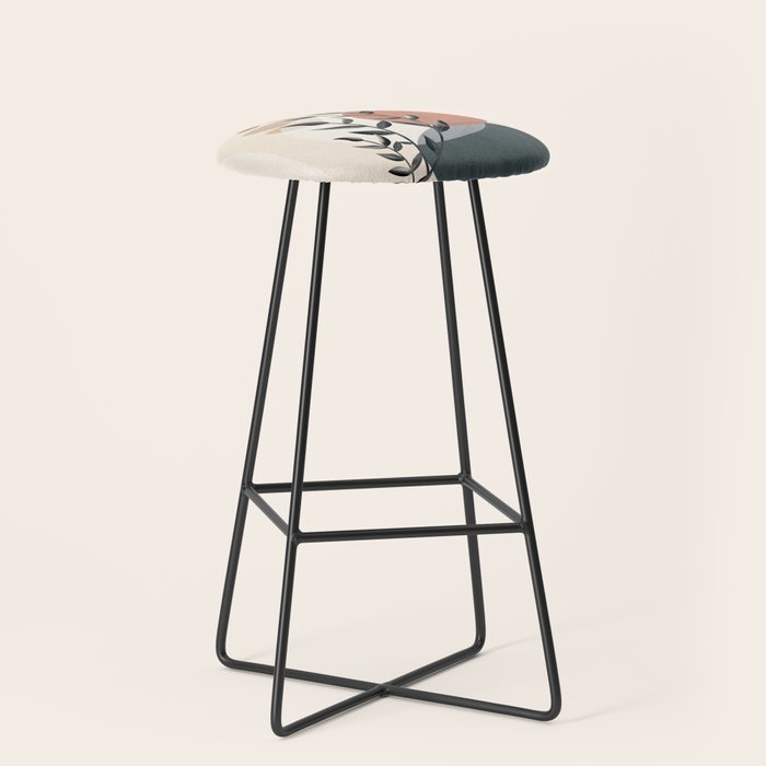 Abstract Nature Moment 5 Stool Gallery Image 1