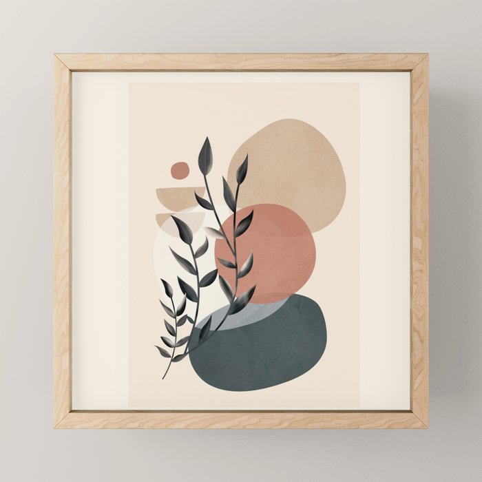 Abstract Nature Moment 5 Mini Art Print Gallery Image 1