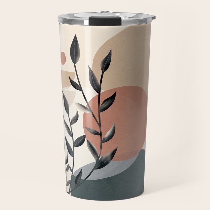 Abstract Nature Moment 5 Travel Mug Gallery Image 1