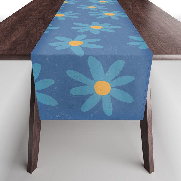 Spring Blue Table Runner Gallery Image 1