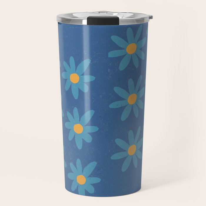 Spring Blue Travel Mug Gallery Image 1