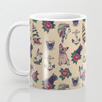 French  Bulldog Tattoo Coffee Mug Gallery Image 3