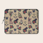 French  Bulldog Tattoo Laptop Sleeve Gallery Image 1