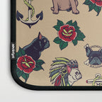 French  Bulldog Tattoo Laptop Sleeve Gallery Image 3