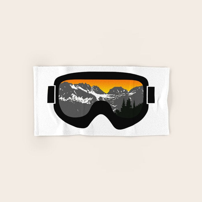 Sunset Goggles 2 | Goggle Designs | DopeyArt Bath Towel Gallery Image 1