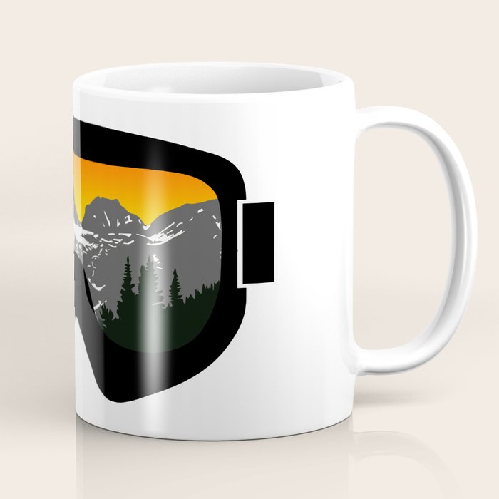 Sunset Goggles 2 | Goggle Designs | DopeyArt Coffee Mug Gallery Image 1