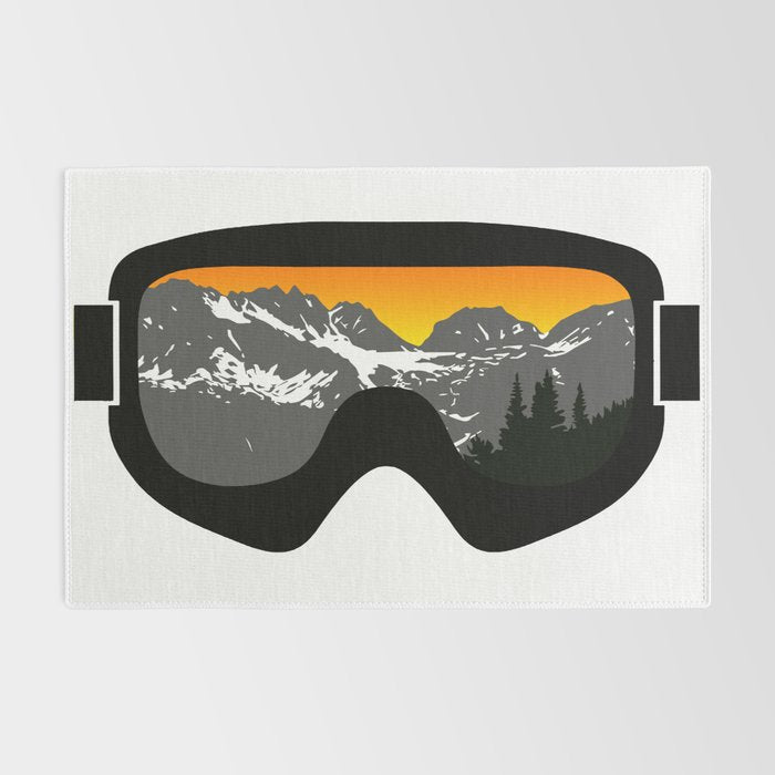Sunset Goggles 2 | Goggle Designs | DopeyArt Rug Gallery Image 2