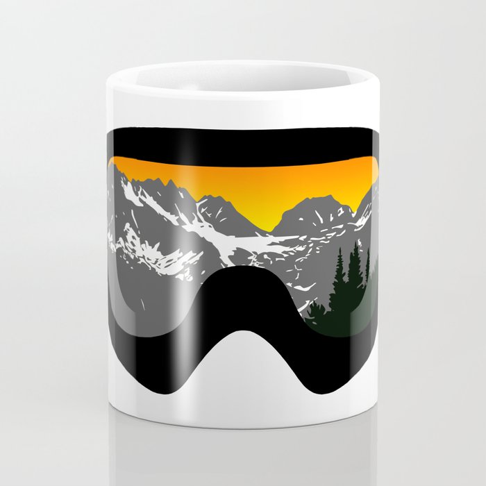 Sunset Goggles 2 | Goggle Designs | DopeyArt Coffee Mug Gallery Image 4