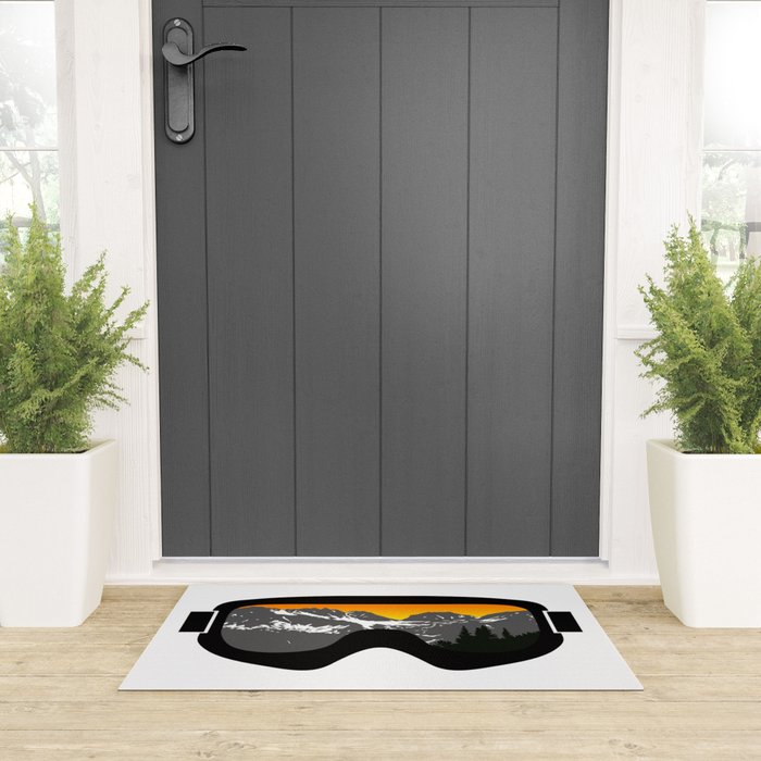 Sunset Goggles 2 | Goggle Designs | DopeyArt Welcome Mat Gallery Image 3