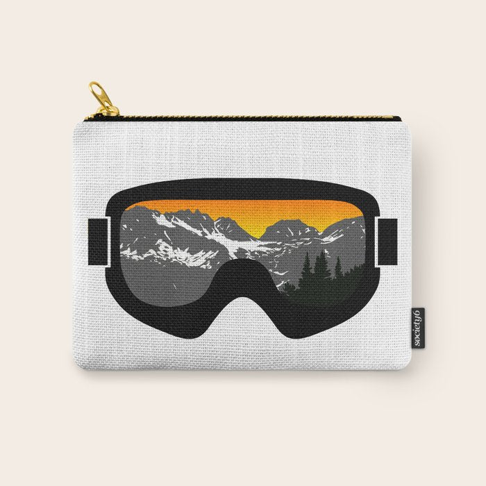 Sunset Goggles 2 | Goggle Designs | DopeyArt Carry All Pouch Gallery Image 1