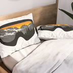 Sunset Goggles 2 | Goggle Designs | DopeyArt Pillow Sham Gallery Image 2