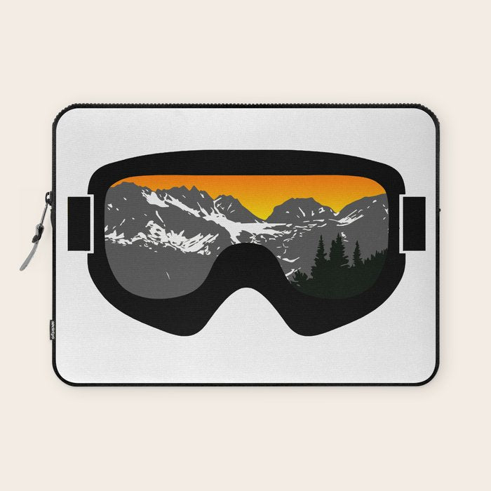 Sunset Goggles 2 | Goggle Designs | DopeyArt Laptop Sleeve Gallery Image 1