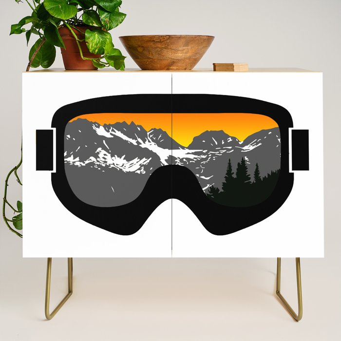 Sunset Goggles 2 | Goggle Designs | DopeyArt Credenza Gallery Image 1