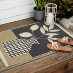 Lemon Stillness 1 Outdoor Rug Gallery Image 2